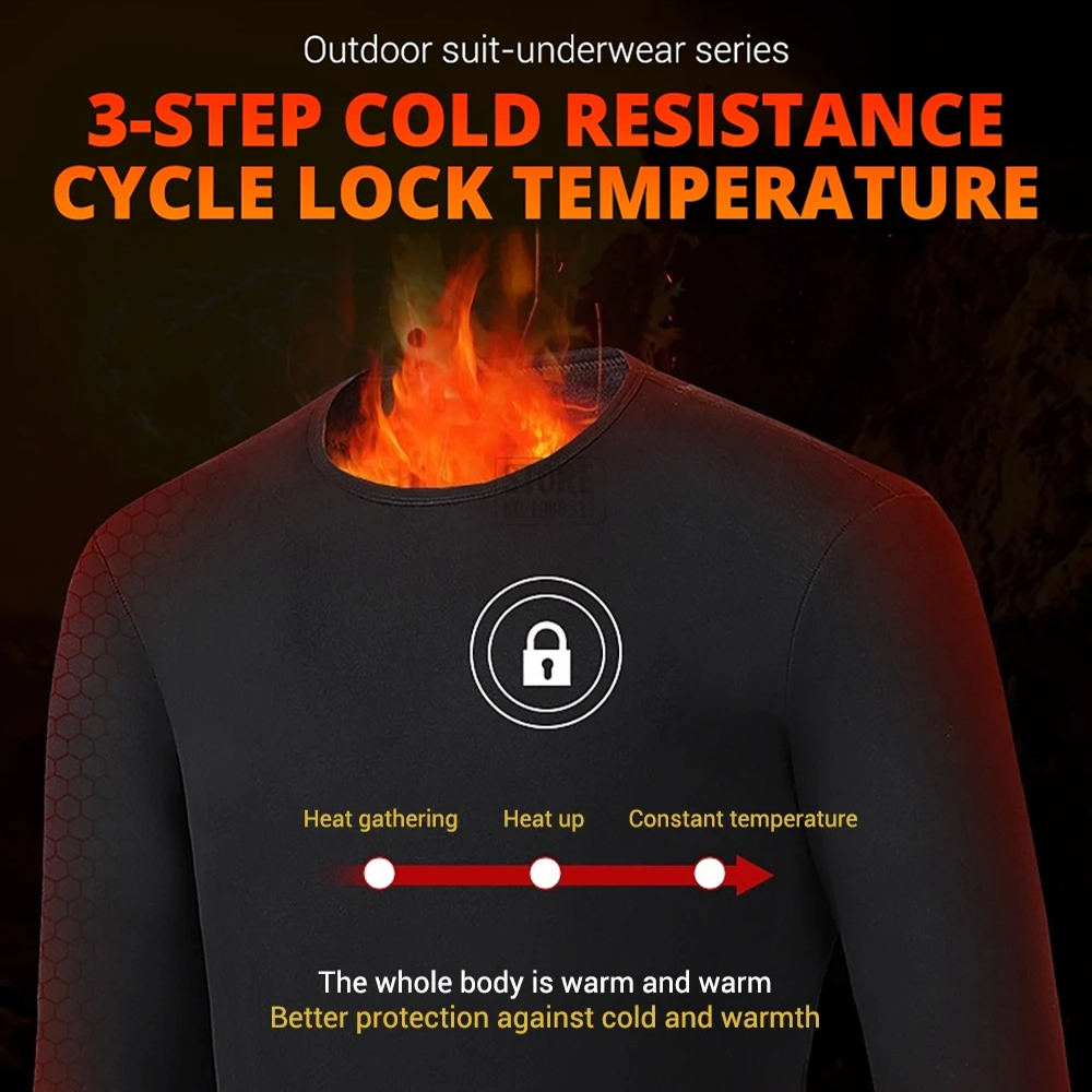 Heated Underwear 28 Areas Hiki - Winter Clothing Hiking ulasan dan harga