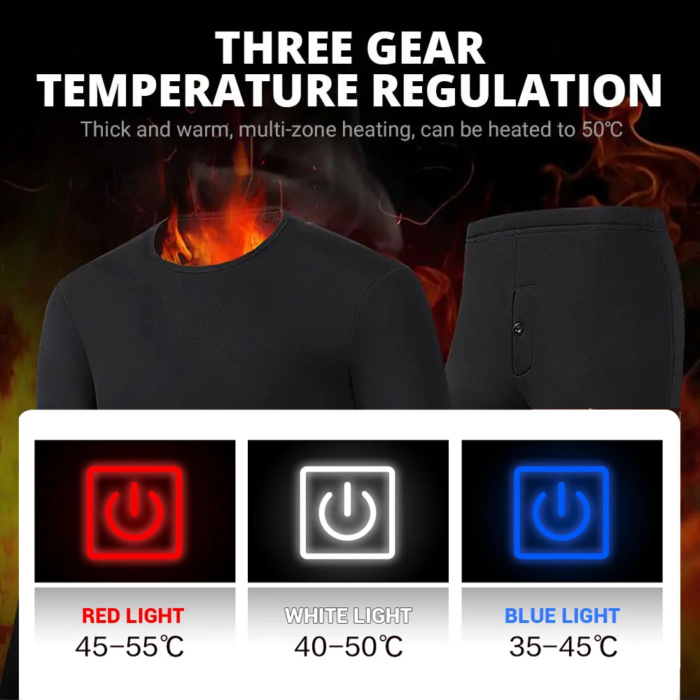 Heated Underwear 28 Areas Hiki - Winter Clothing Hiking ulasan dan harga