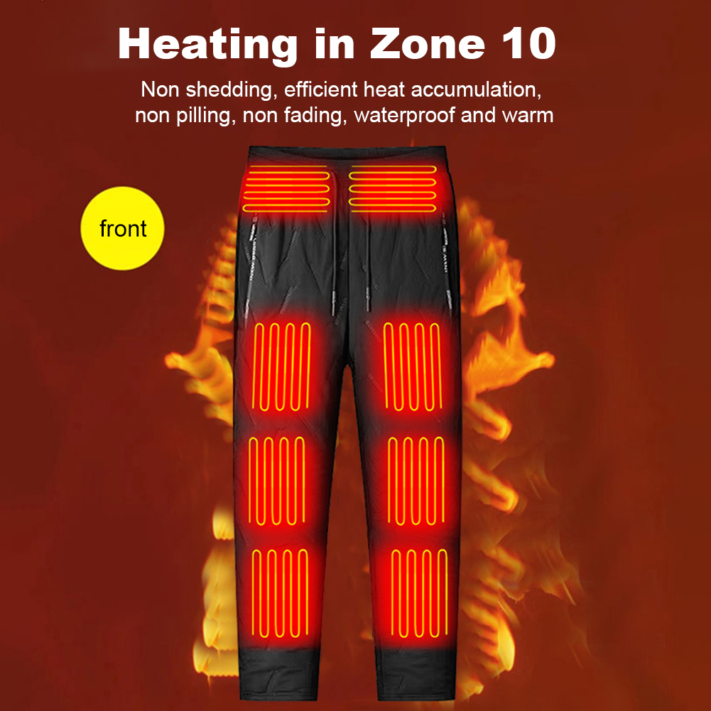Unisex Electric Thermal Trouse - Winter Clothing Hiking ulasan dan harga
