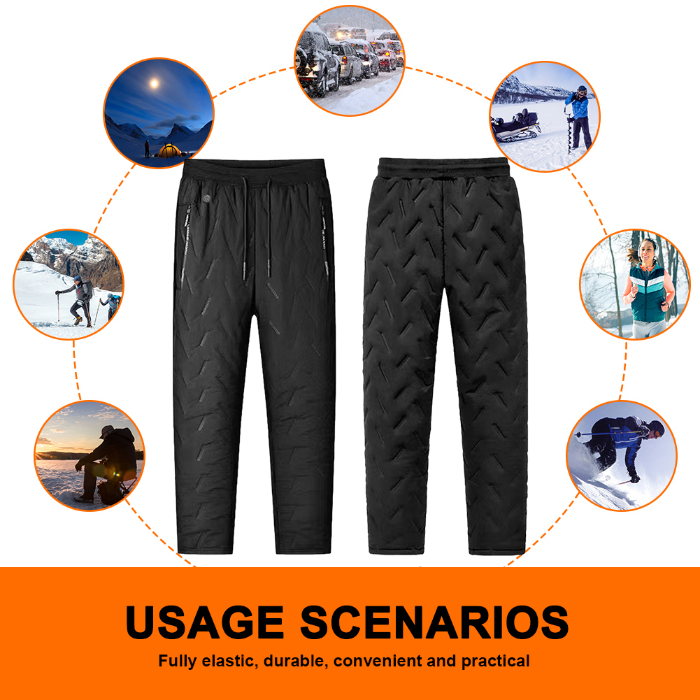 Unisex Electric Thermal Trouse - Winter Clothing Hiking ulasan dan harga