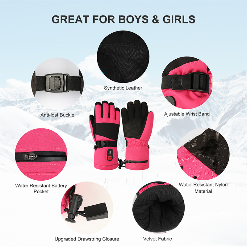 2026 Heated Gloves Kids Childr - Heated Gloves Electric ulasan dan harga