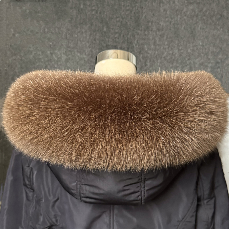 Real Fox Fur Collar Women Univ - Winter Clothing Pk ulasan dan harga