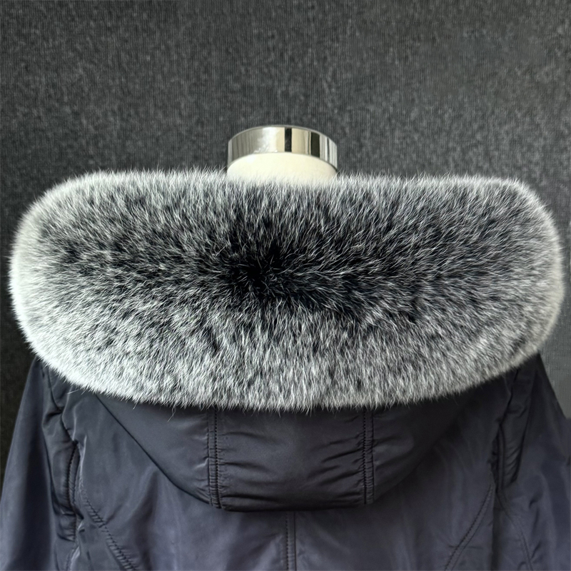 Real Fox Fur Collar Women Univ - Winter Clothing Pk ulasan dan harga