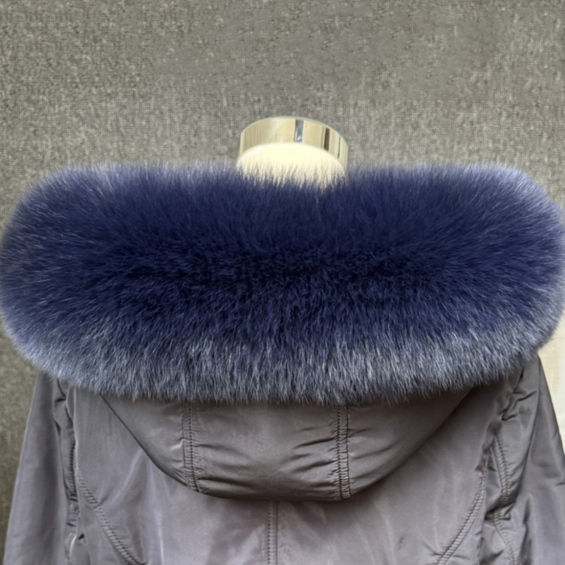 Real Fox Fur Collar Women Univ - Winter Clothing Pk ulasan dan harga
