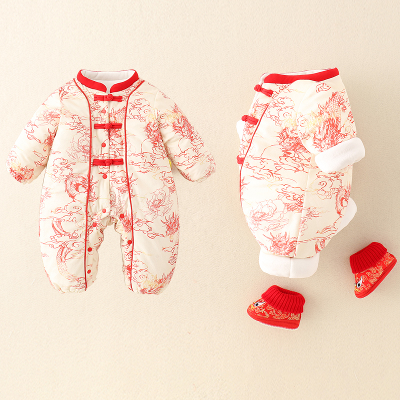 0-2 Years NewBorn Baby Thicken - Winter Clothing Drawing ulasan dan harga