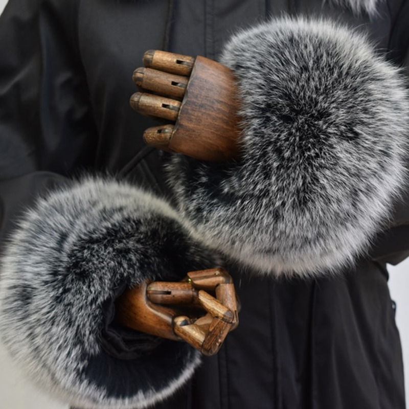 Fox Fur Cuffs For Women Whole  - Winter Clothing Pk ulasan dan harga