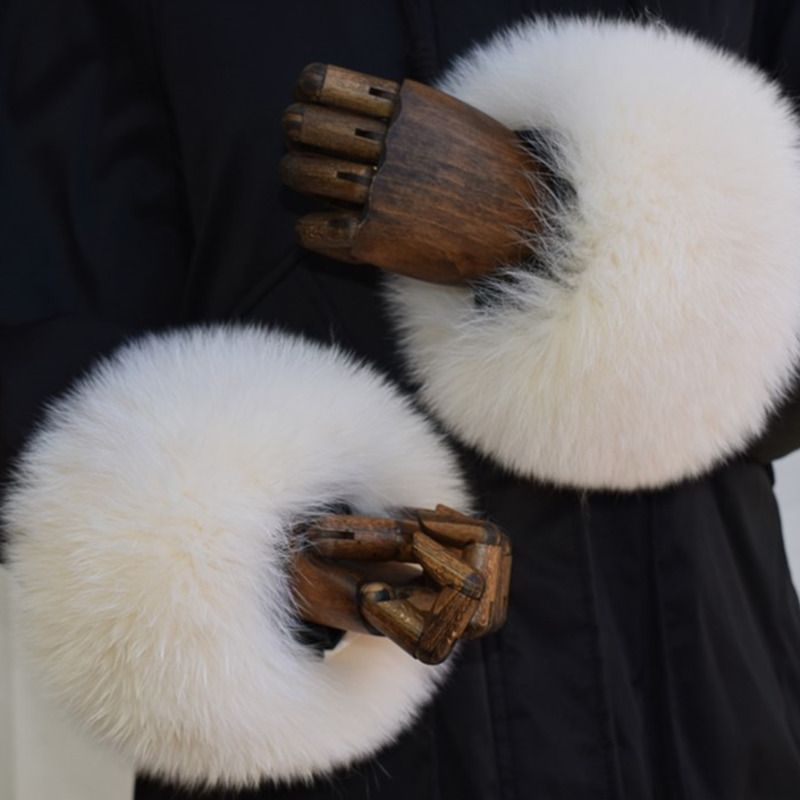 Fox Fur Cuffs For Women Whole  - Winter Clothing Pk ulasan dan harga