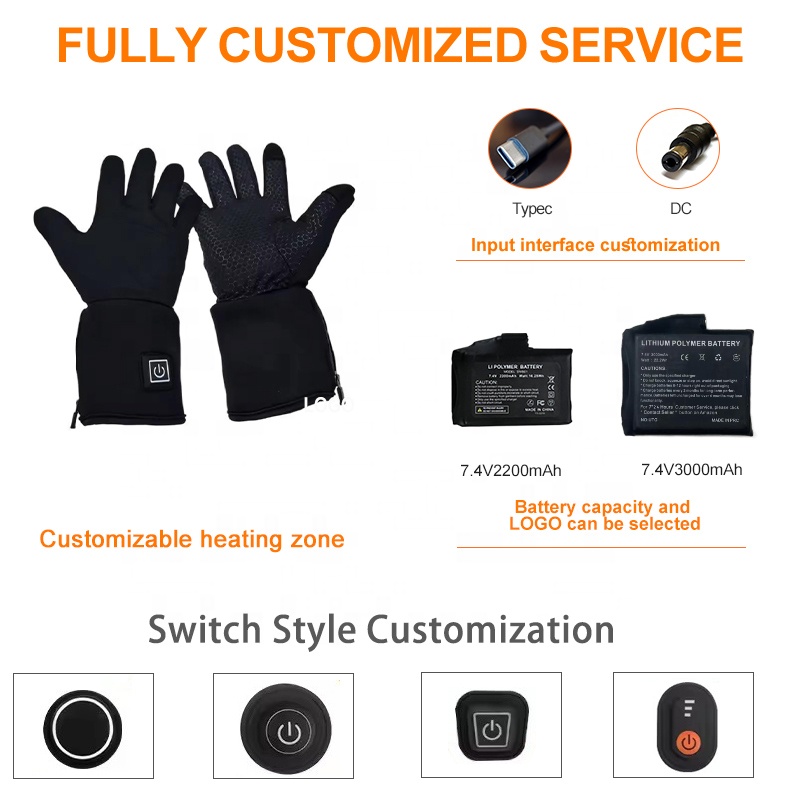 2026 Factory Wholesale Winter  - Heated Gloves Electric ulasan dan harga
