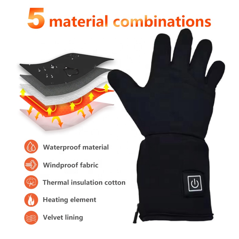 2026 Factory Wholesale Winter  - Heated Gloves Electric ulasan dan harga