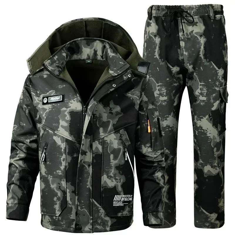 Hiking Jacket Uniform Wool Wor - Winter Clothing Hiking ulasan dan harga
