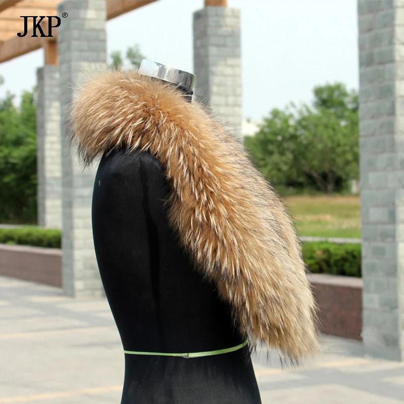 Natural Fur Collar Real Raccoo - Winter Clothing Pk ulasan dan harga