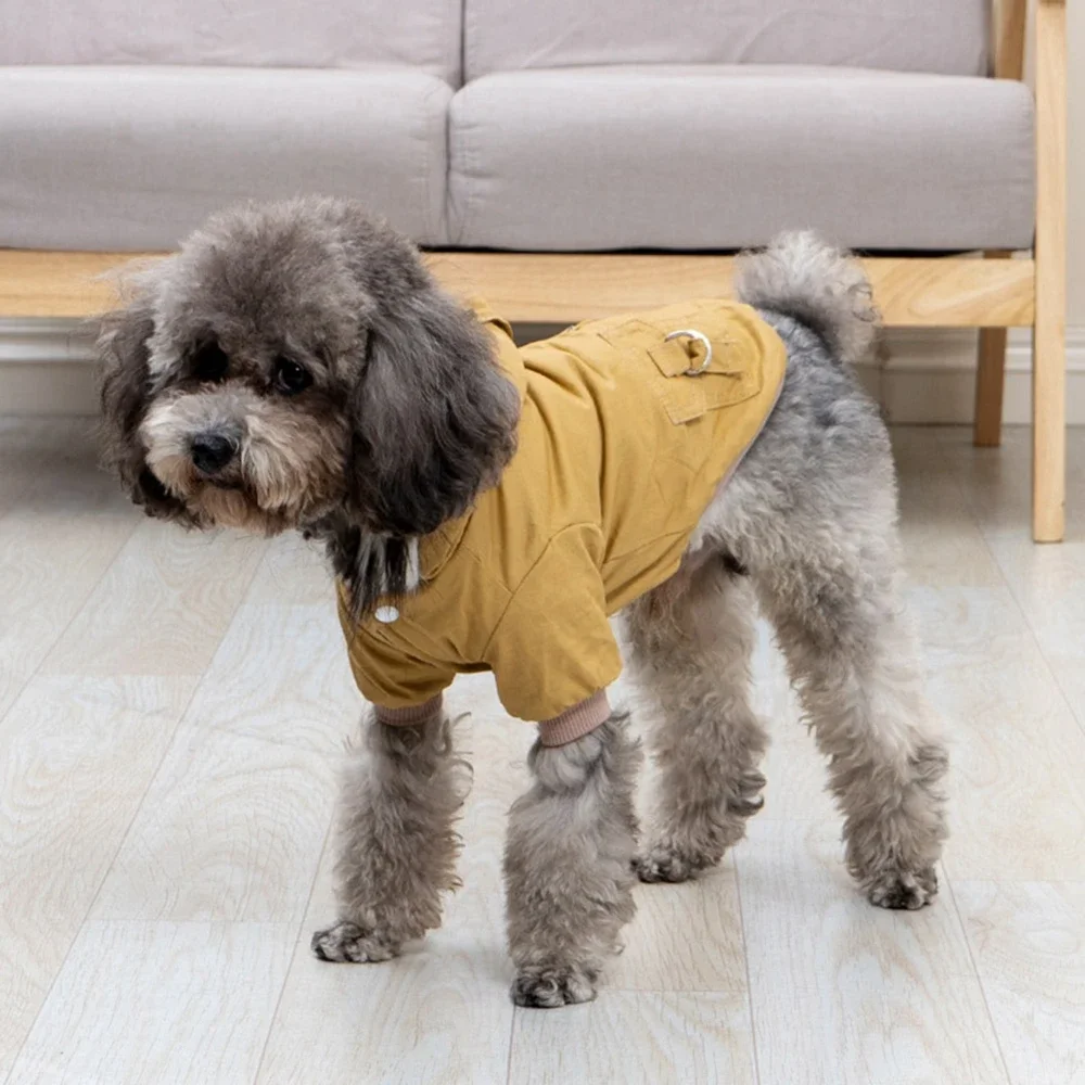 Pet Winter Thickened Hiking Co - Winter Clothing Hiking ulasan dan harga