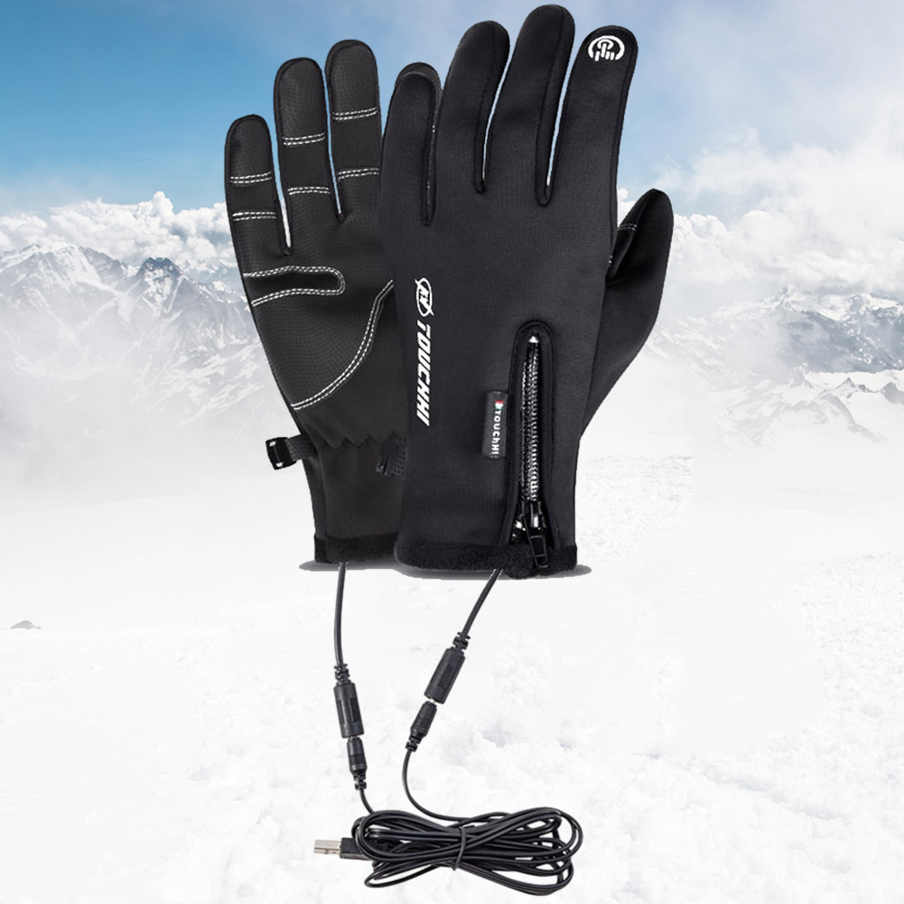 USB Touch Screen Gloves Electr - Heated Gloves Electric ulasan dan harga
