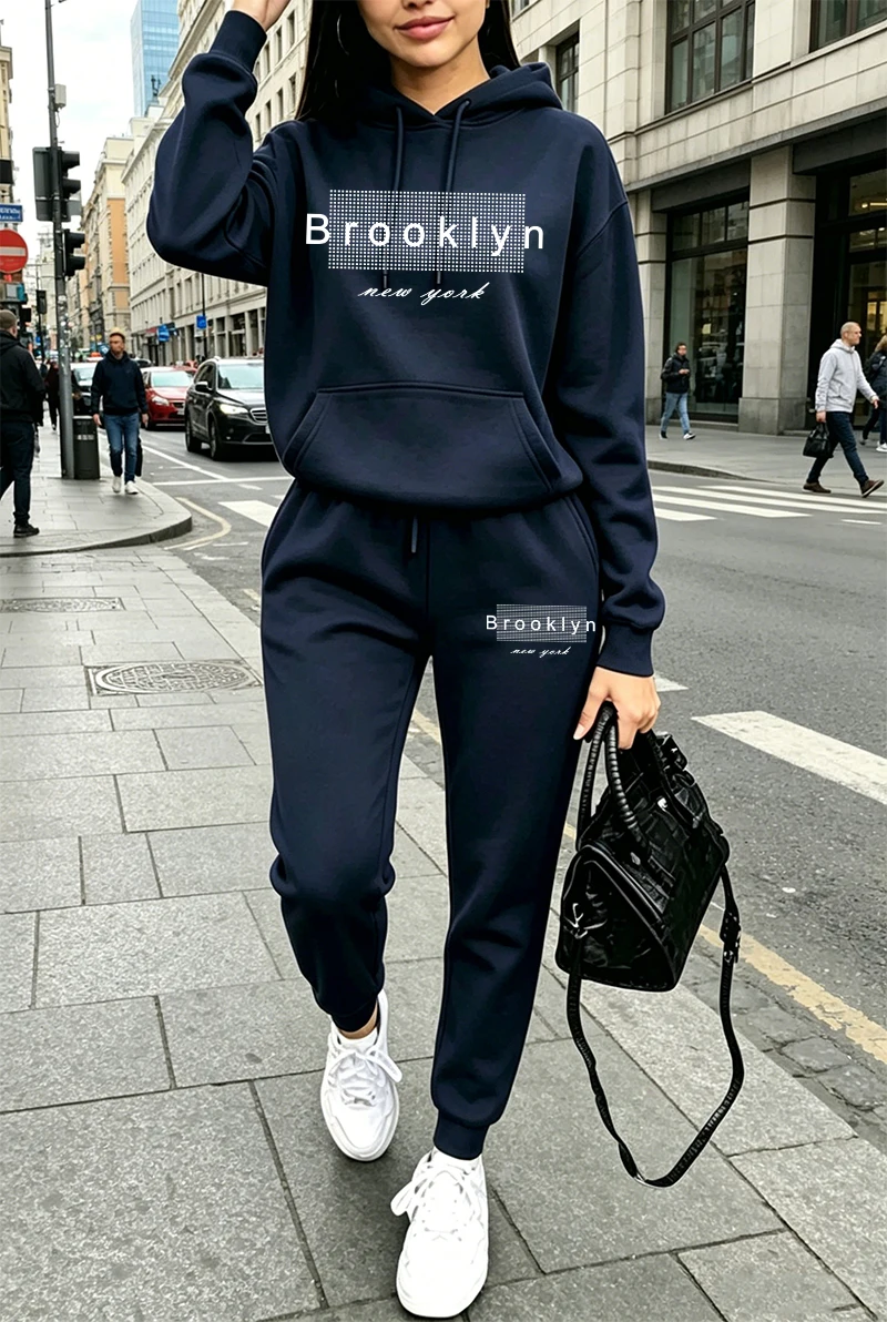 Womens Tracksuit Printing Casu - Winter Clothing For Women ulasan dan harga
