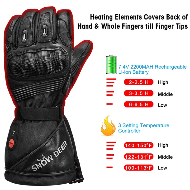 Customized Safety Warm Touchsc - Heated Gloves Electric ulasan dan harga