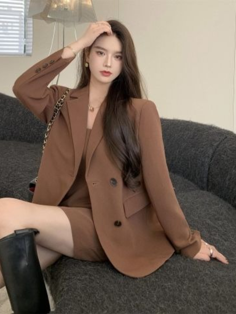 Autumn Winter Brown Elegant 2  - Winter Clothing Pk ulasan dan harga