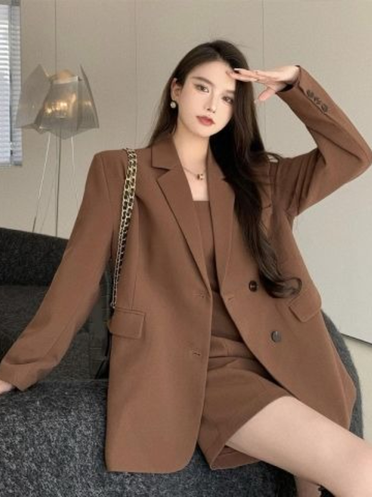 Autumn Winter Brown Elegant 2  - Winter Clothing Pk ulasan dan harga