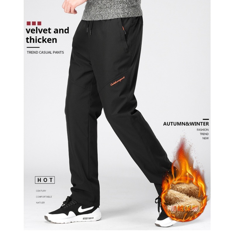 Winter Hiking Pants Men Velvet - Winter Clothing Hiking ulasan dan harga