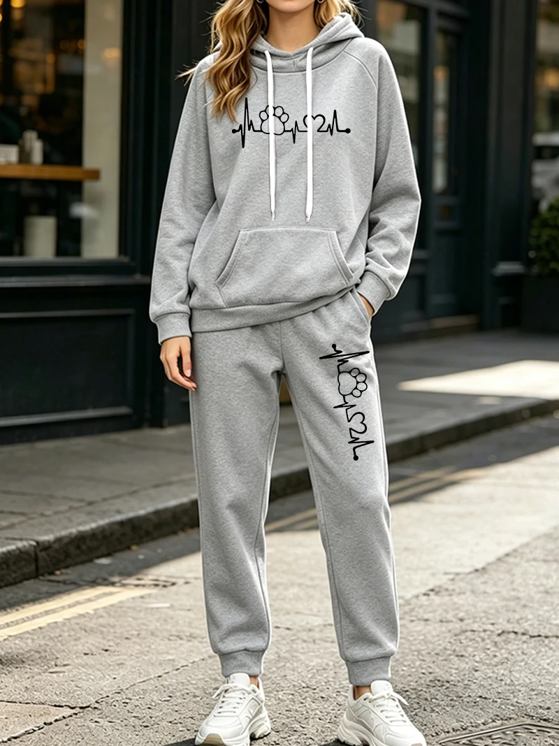 Fashion Women's 2 Pcs Sets Aut - Winter Clothing For Women ulasan dan harga
