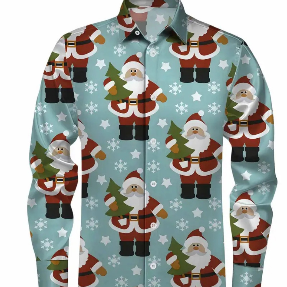 Men's Long-Sleeved Christmas P - Winter Clothing Gift Ideas ulasan dan harga