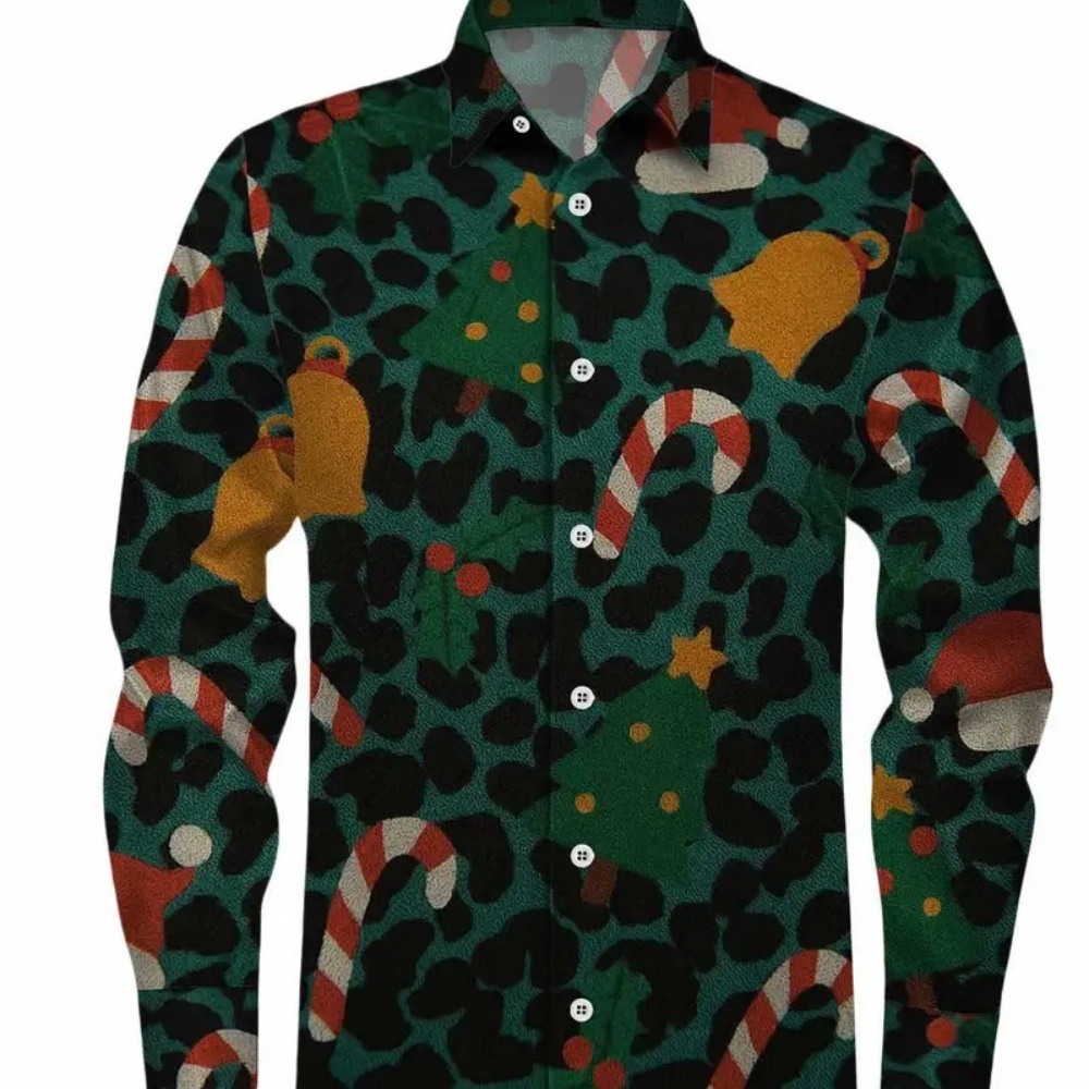 Men's Long-Sleeved Christmas P - Winter Clothing Gift Ideas ulasan dan harga