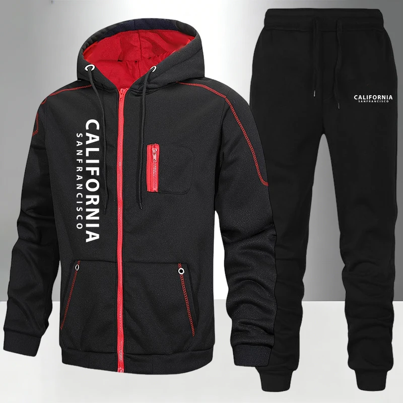 Men's Tracksuit Casual Hoodie  - Winter Clothing Pk ulasan dan harga