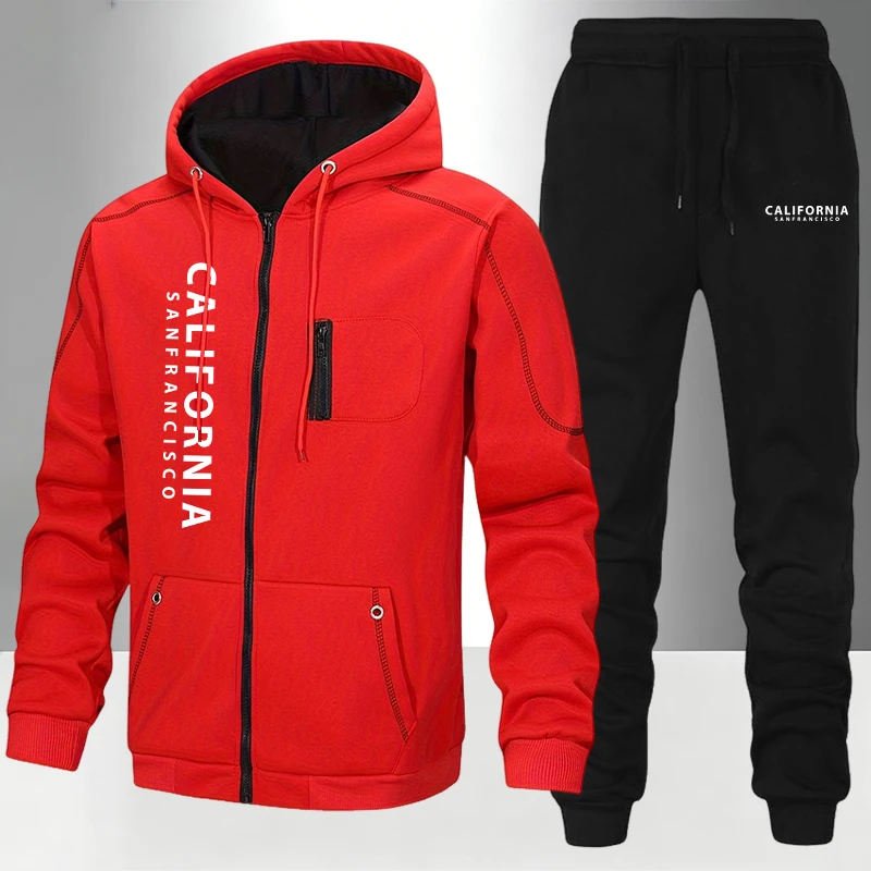 Men's Tracksuit Casual Hoodie  - Winter Clothing Pk ulasan dan harga