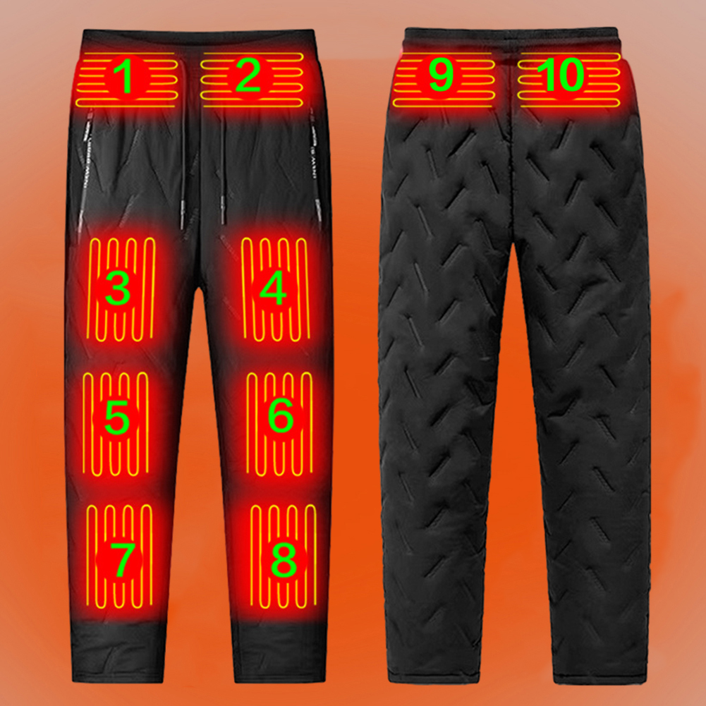 Unisex Heated Thermal Pants 10 - Winter Clothing Hiking ulasan dan harga