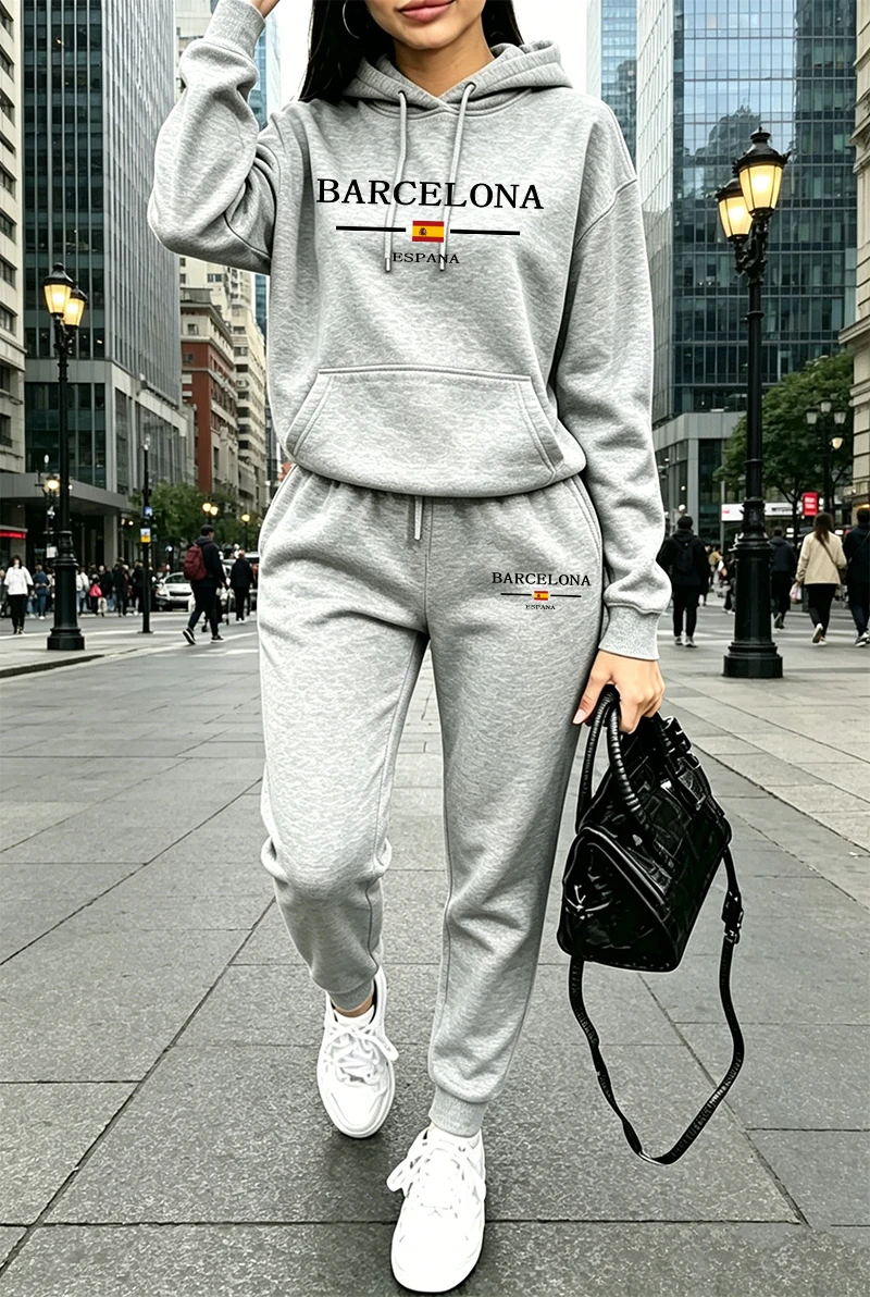 Fashion Womens Tracksuit Print - Winter Clothing For Women ulasan dan harga
