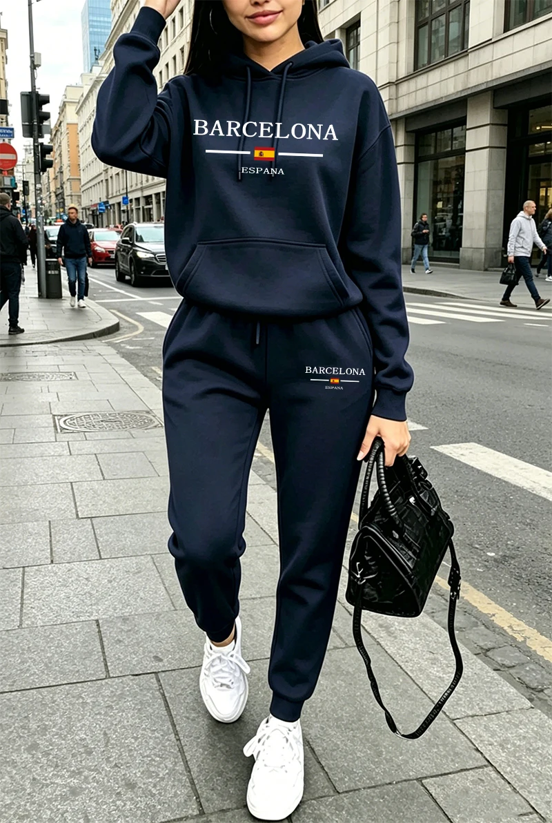 Fashion Womens Tracksuit Print - Winter Clothing For Women ulasan dan harga