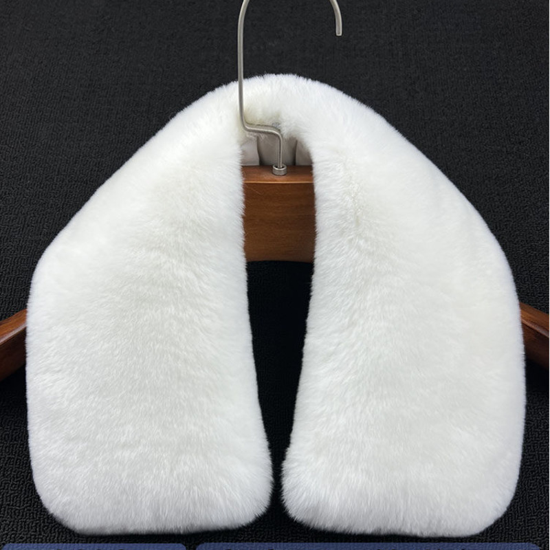 100% Rex Rabbit Fur Collar Men - Winter Clothing Pk ulasan dan harga
