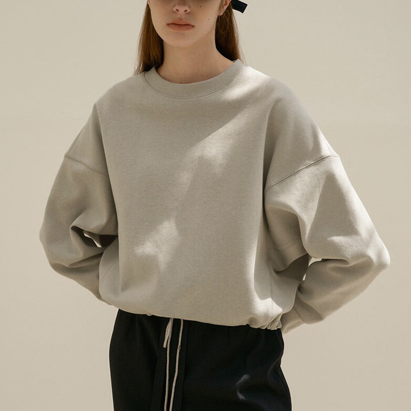 Women Loose Cropped Jacket Cas - Winter Clothing Drawing ulasan dan harga