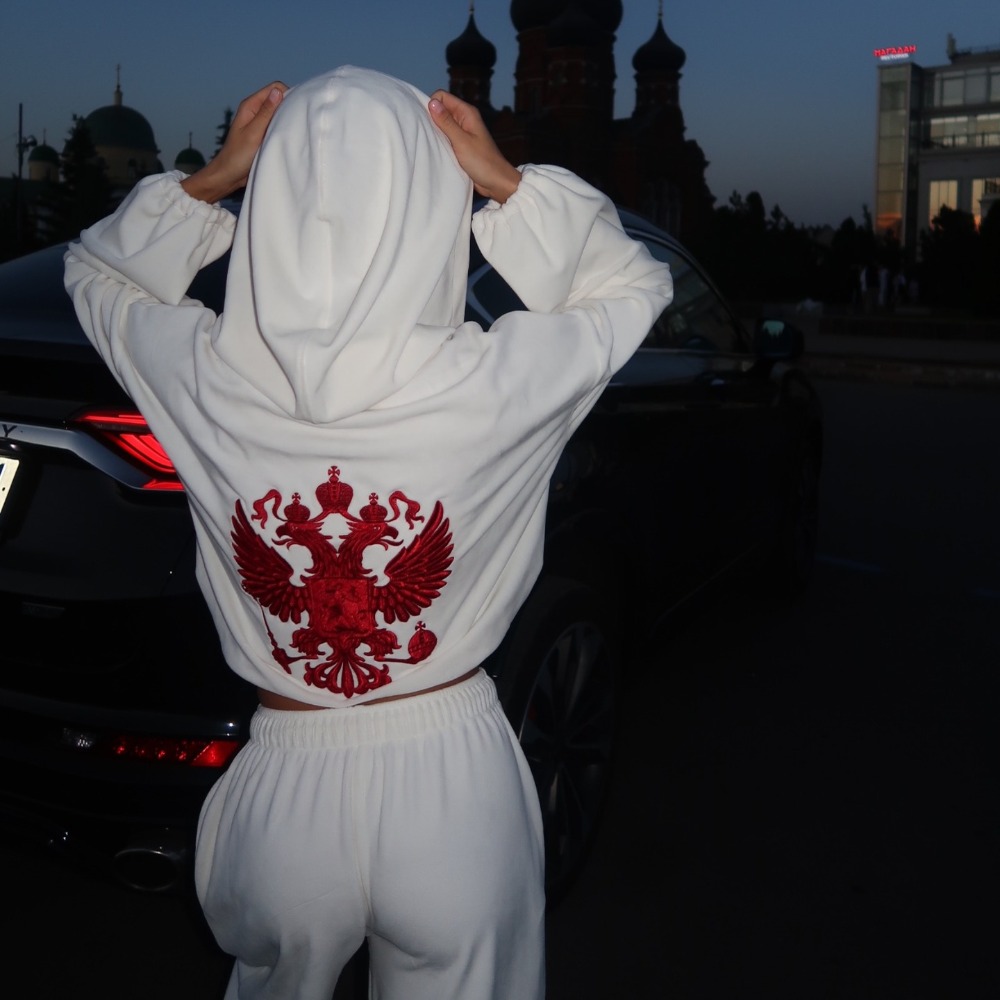 Street Trend Back Embroidered  - Winter Clothing For Women ulasan dan harga