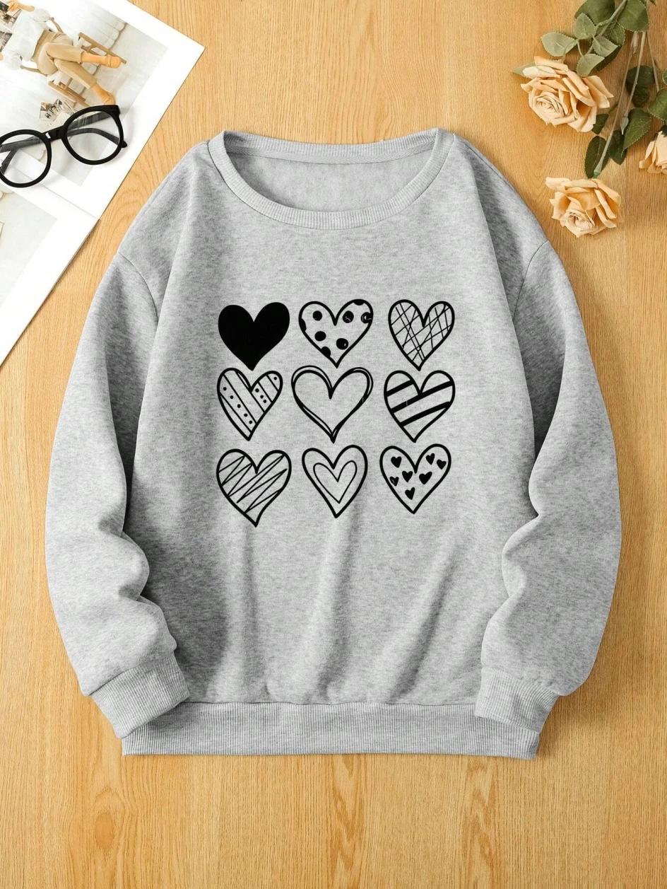 Simple Lines Heart Drawing Pri - Winter Clothing Drawing ulasan dan harga