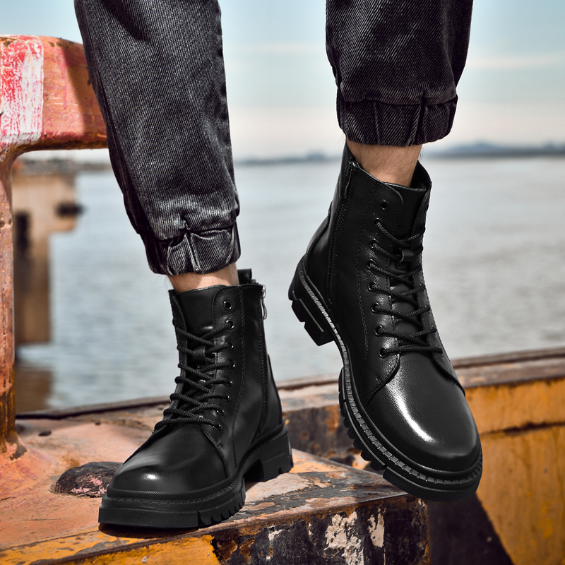 Winter Men's Genuine Leather B - Winter Clothing Hiking ulasan dan harga