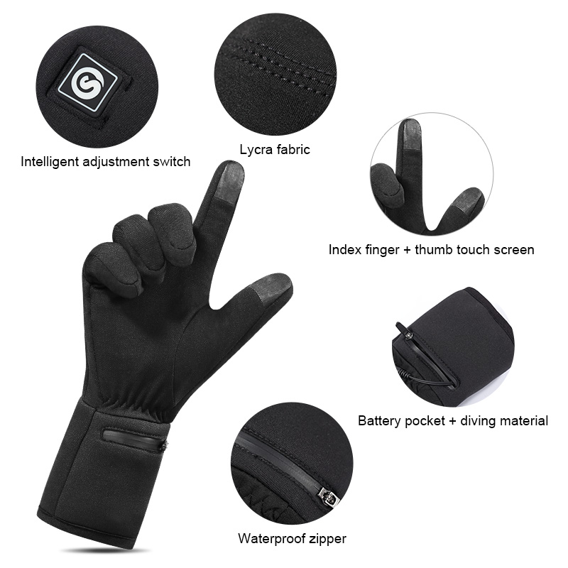 Rechargeable Electric Liner He - Heated Gloves Electric ulasan dan harga