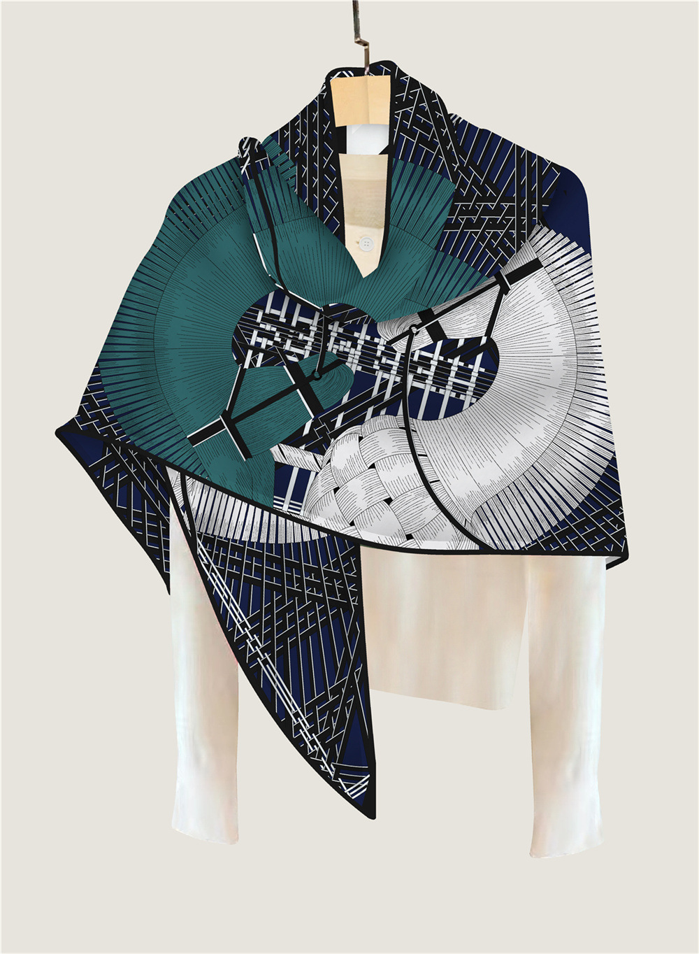 Triangle Shawls Winter Warm Sc - Winter Clothing Hong Kong ulasan dan harga